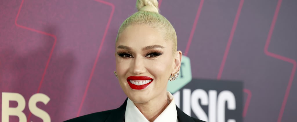 Gwen Stefani's Fuzzy Boots and Miniskirt at the CMT Awards