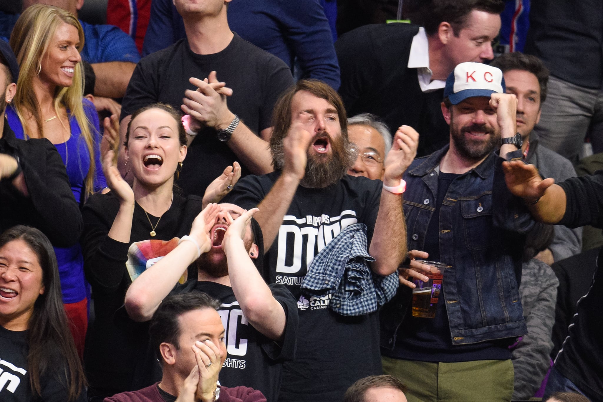 Celebrity Entertainment Olivia Wilde Jason Sudeikis And Will Forte Are The 3 Best Friends That Anyone Could Have Popsugar Celebrity Photo 2