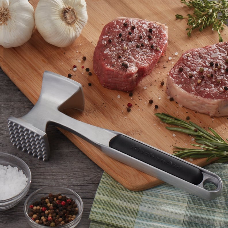 KitchenAid Aluminum Meat Tenderizer Rubber Handle