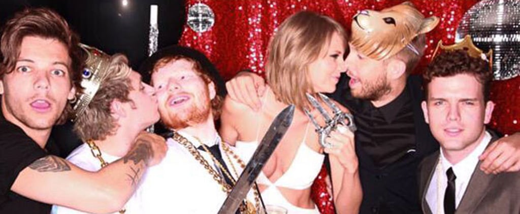Taylor Swift and Calvin Harris Share Eskimo Kiss