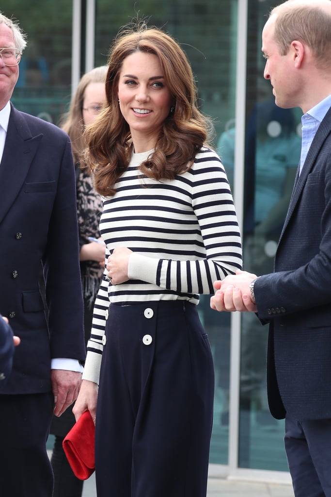 Kate Middleton Striped Shirt May 2019