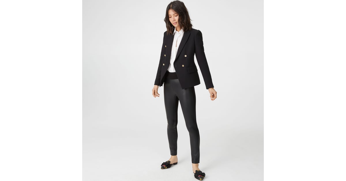 club monaco faux leather leggings