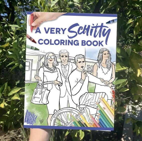 Schitt's Creek Colouring Book