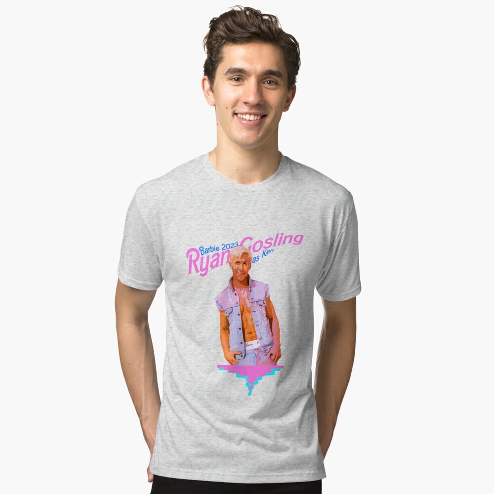 "Barbie" Movie Tri-Blend T-Shirt