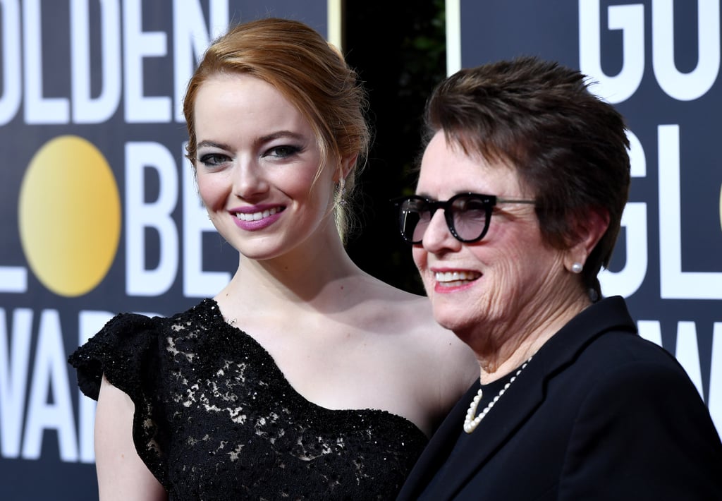Emma Stone's Makeup at the 2018 Golden Globes