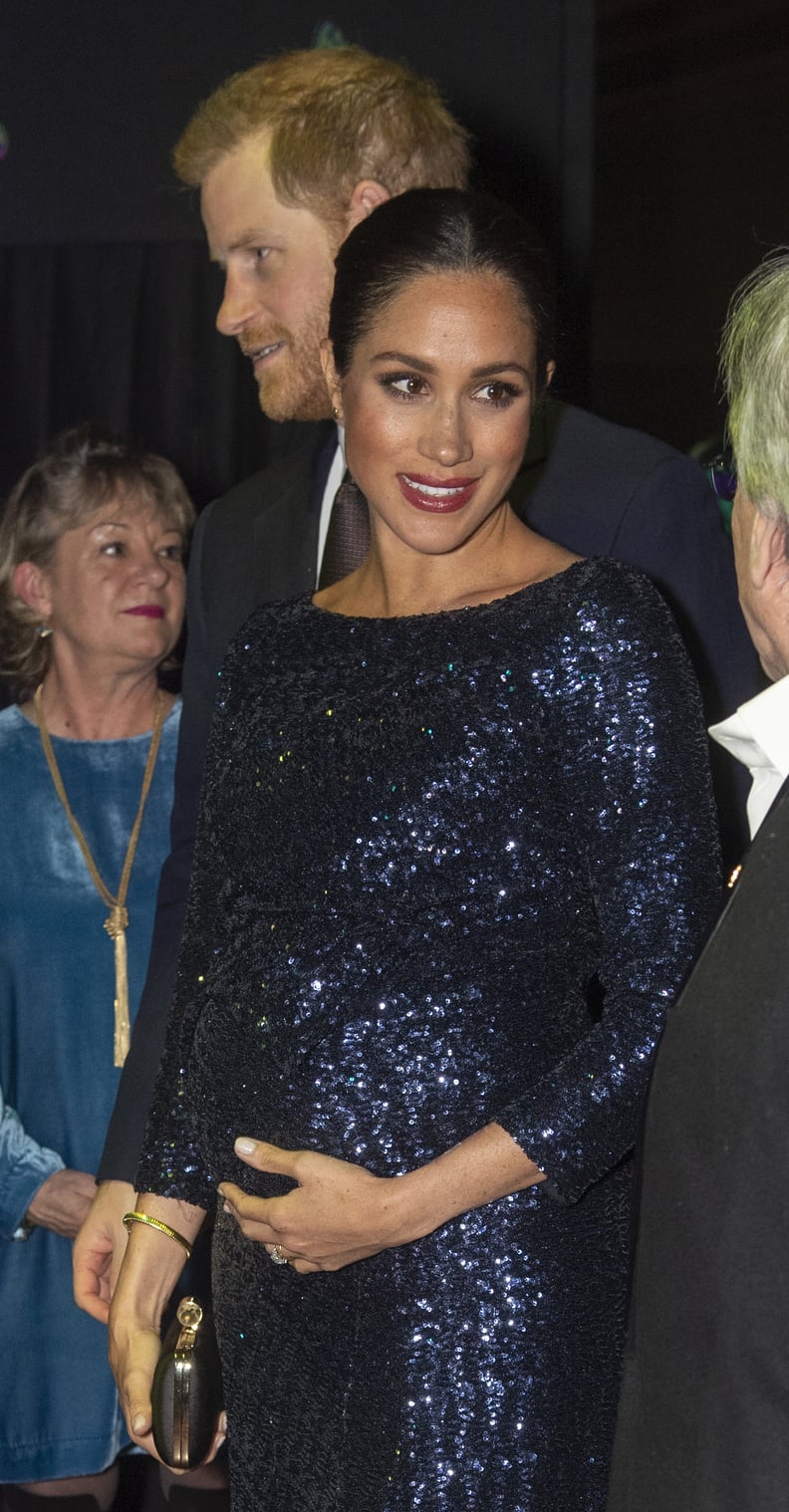 Meghan Markle Wearing Red Lipstick