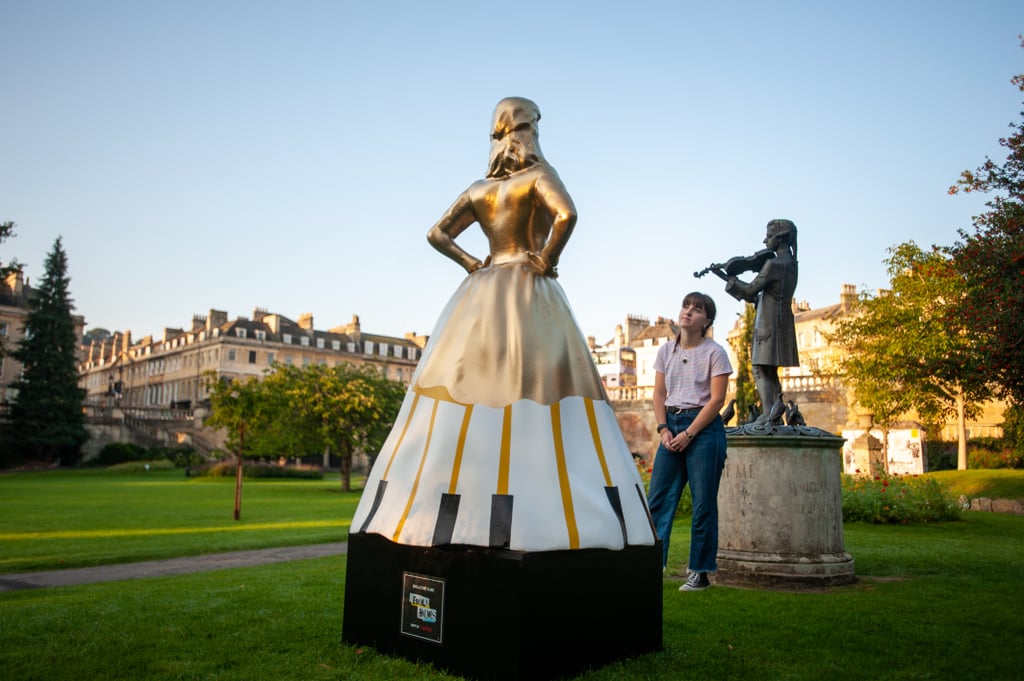 Maria Anna Mozart Statue in Bath