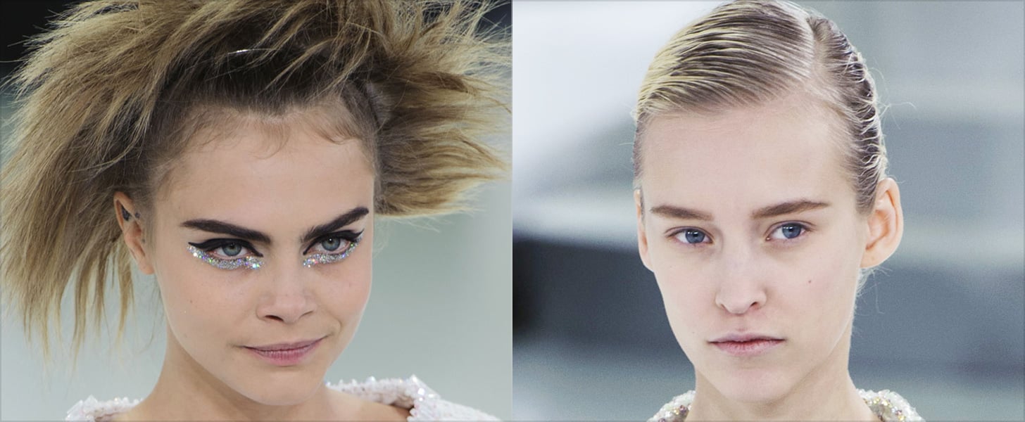 Love it: hair at makeup at the Chanel Ready-to-Wear Fall-Winter 2014