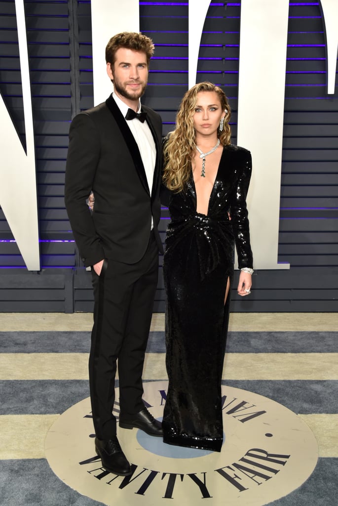 Miley Cyrus and Liam Hemsworth at 2019 Oscars Afterparty