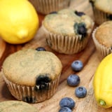 Healthy Lemon Blueberry Muffins