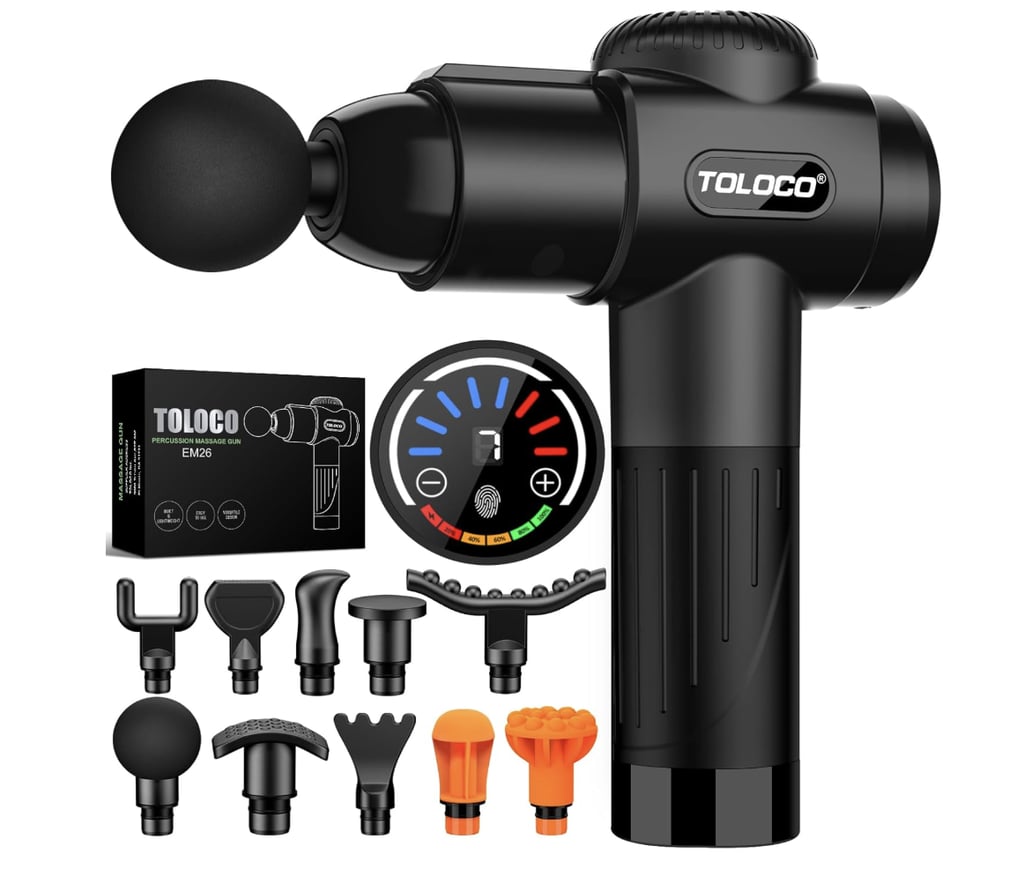 Toloco Massage Gun ($38, originally $60)
I think everyone could use the gift of recovery this year. Whether it's a tough workout class or a long day at work, a handheld massage gun is something everyone would fight over.