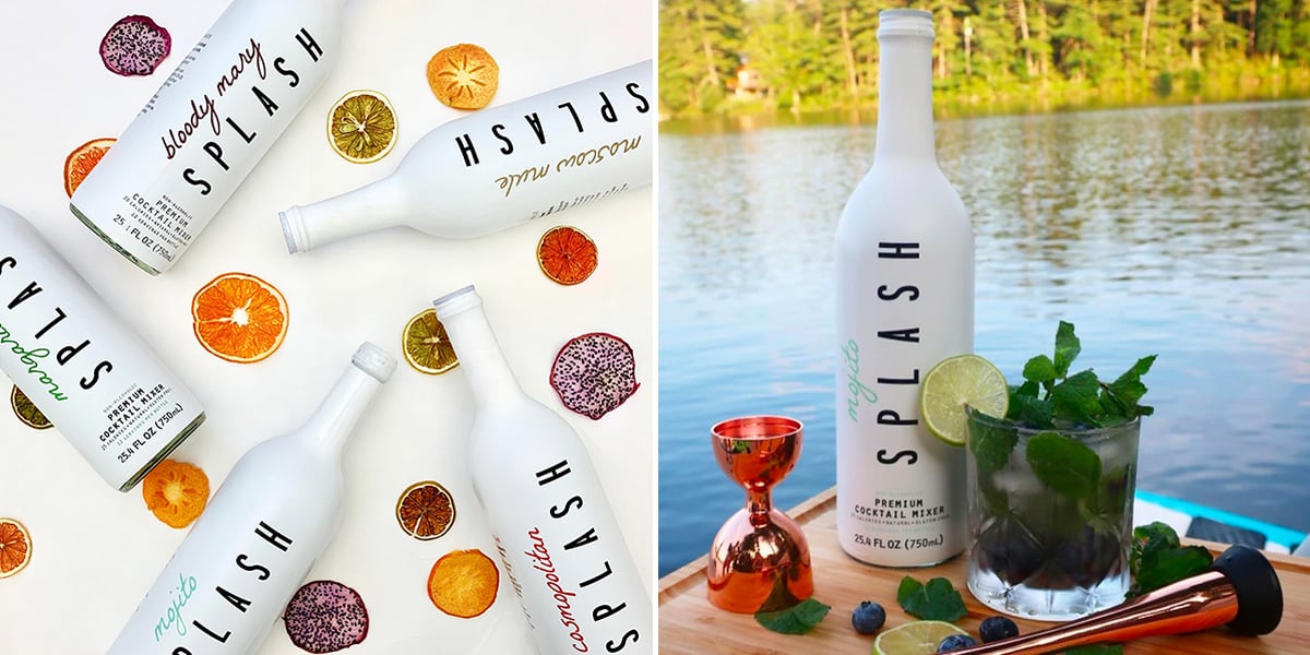 Splash LowCalorie Natural Cocktail Mixers POPSUGAR Food