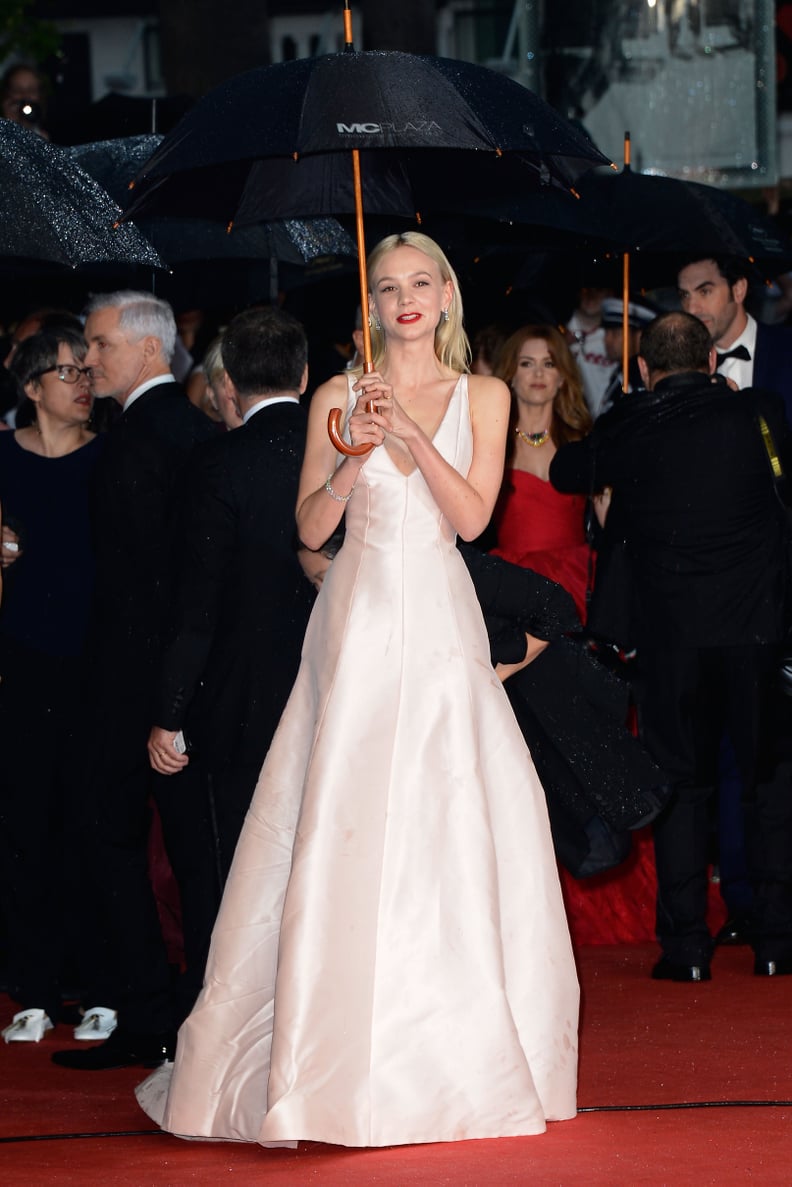 Carey Mulligan in Blush Dior Haute Couture at the 2013 Cannes Film Festival Opening Ceremony