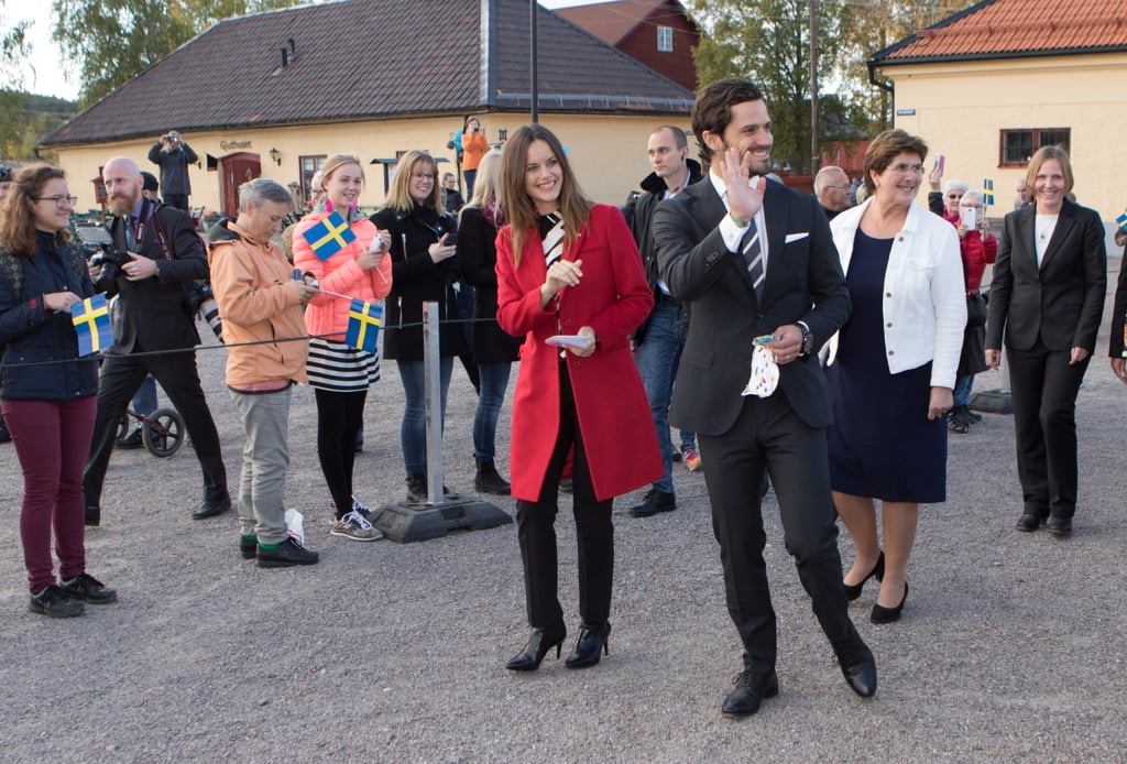 Prince Carl Philip and Princess Sofia in Dalarna 2015