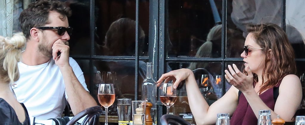 Joshua Jackson and Ruth Wilson Drinking in NYC August 2016
