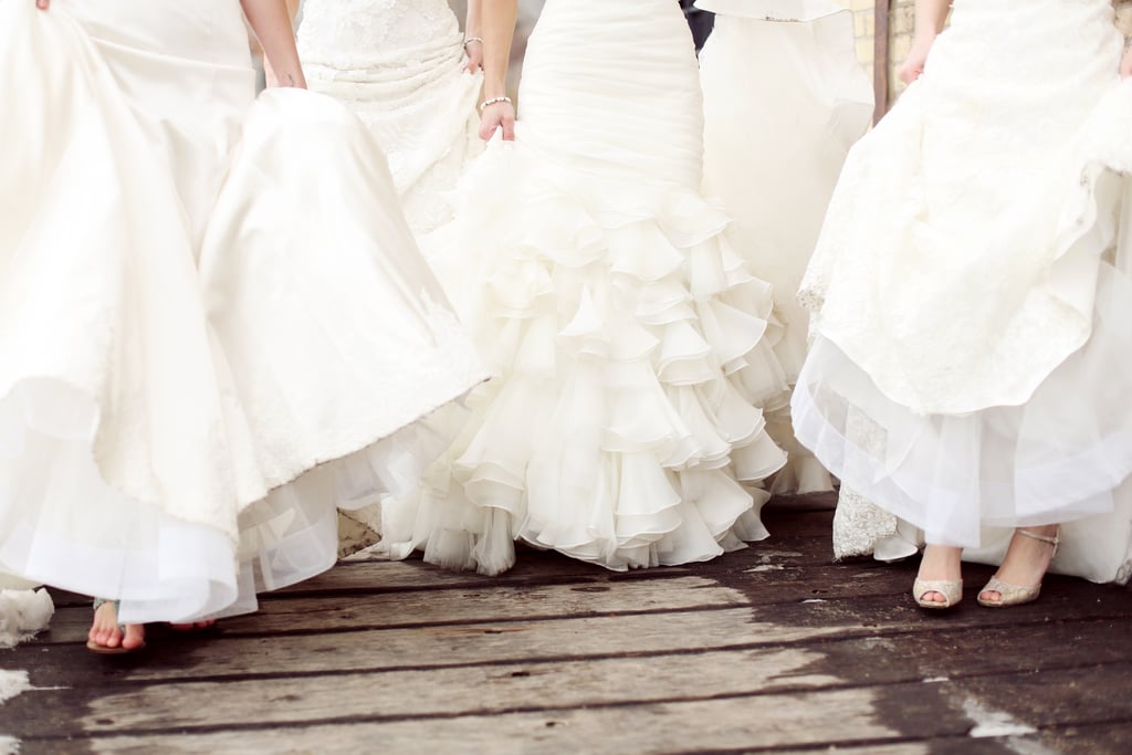 Best Friend Wedding Dress Photo Shoot