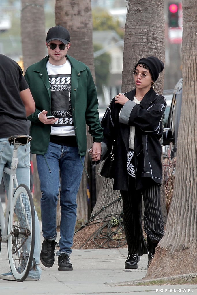 FKA Twigs Wearing Engagement Ring With Robert Pattinson
