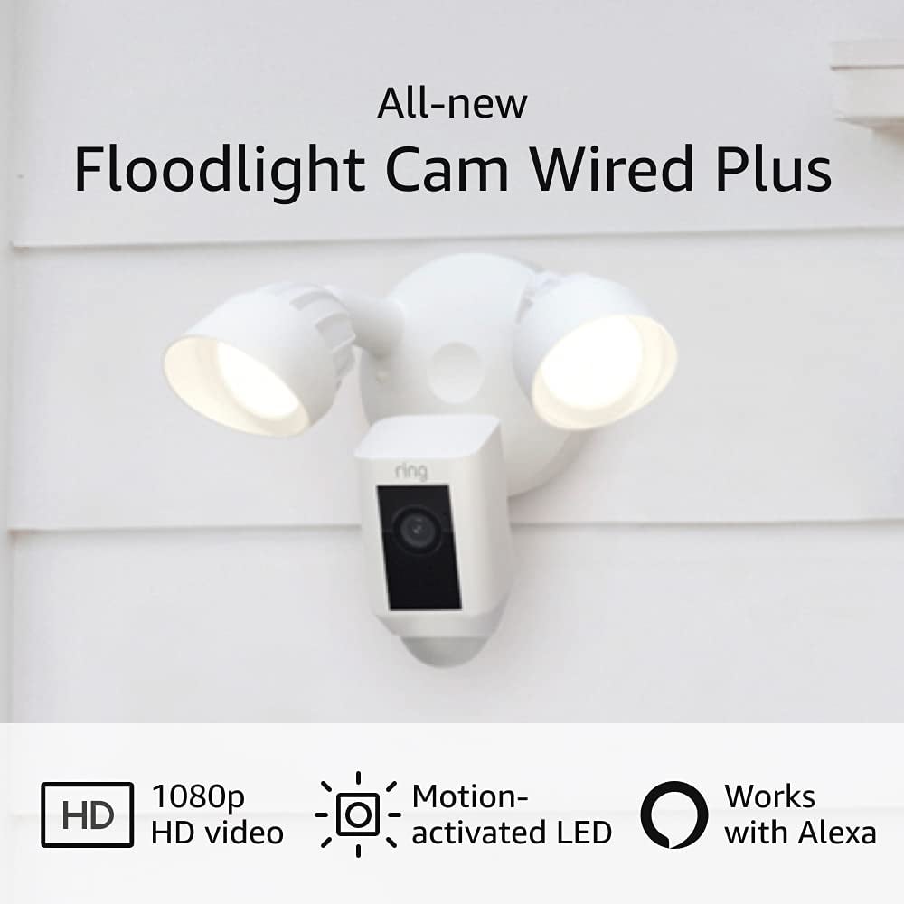 Ring Floodlight Cam Wired Plus