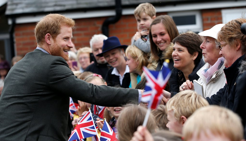 Prince Harry Visits Lancashire Pictures October 2017