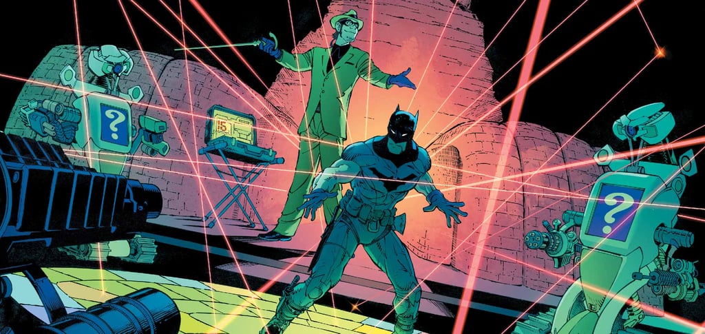 Edward Nygma aka The Riddler in the Comics