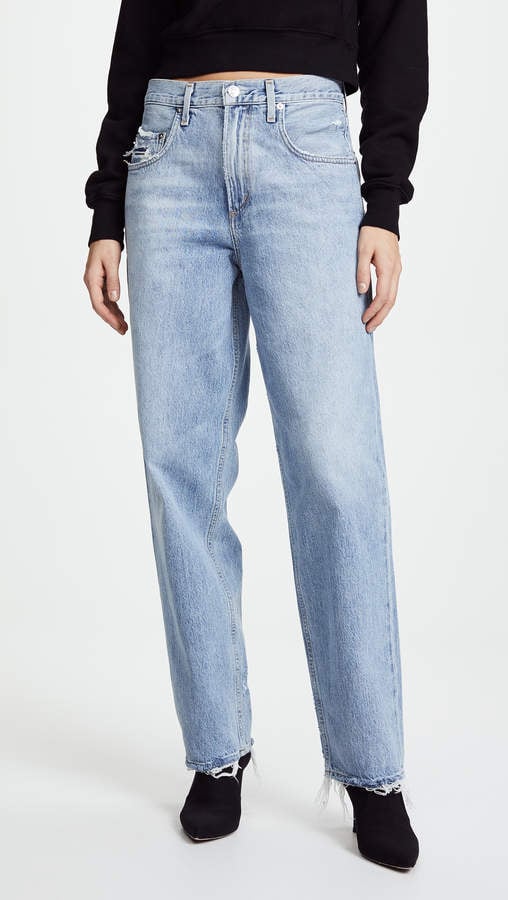 Kendall Jenner Wearing Baggy Jeans | POPSUGAR Fashion