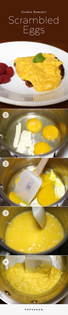 Gordon Ramsay S Scrambled Eggs Recipe Popsugar Middle East Food