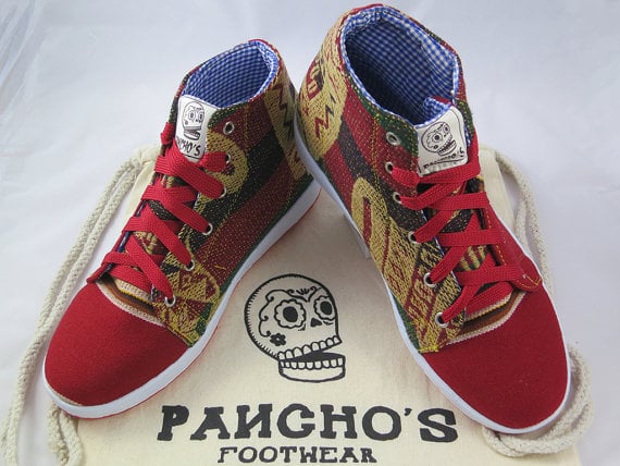 Inca Red High-Top Sneakers