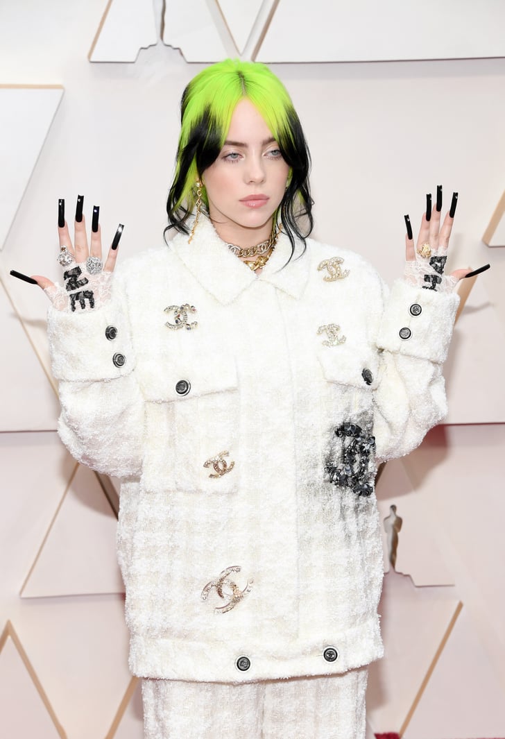 billie eilish in oscar de la renta
