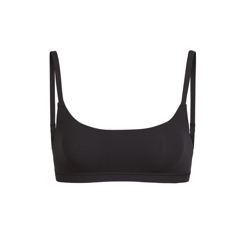 Skims Scoop Neck Bra - Onyx