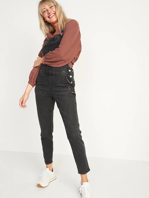Black mom cheap jean overalls