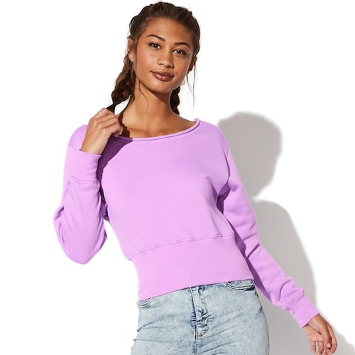 Banded sweatshirt on sale