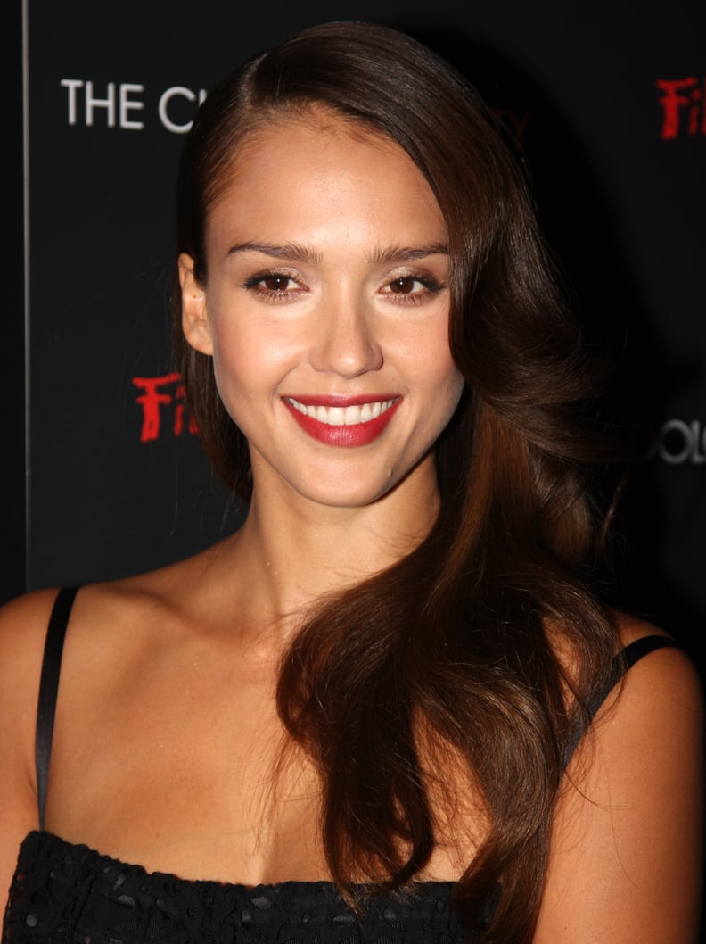 Jessica Alba With Loose Waves in 2008
