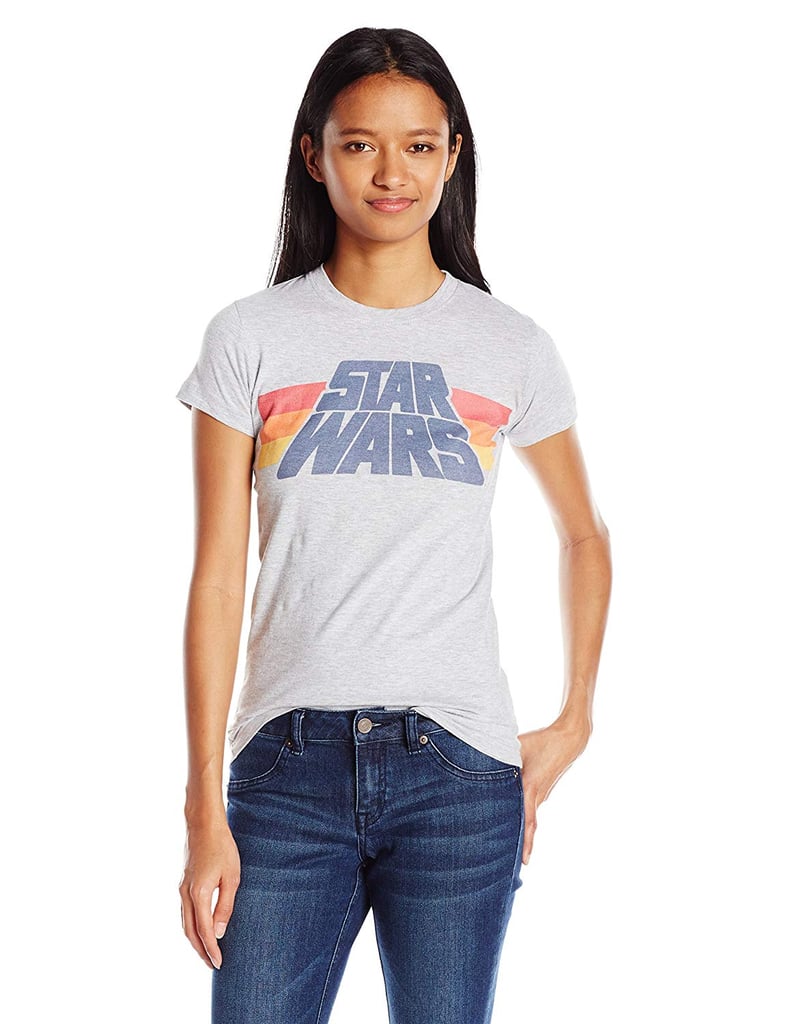 Star Wars Logo Stripe Graphic T-Shirt