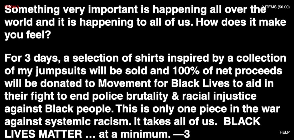 André 3000's Political Slogan Shirts For Black Lives Matter