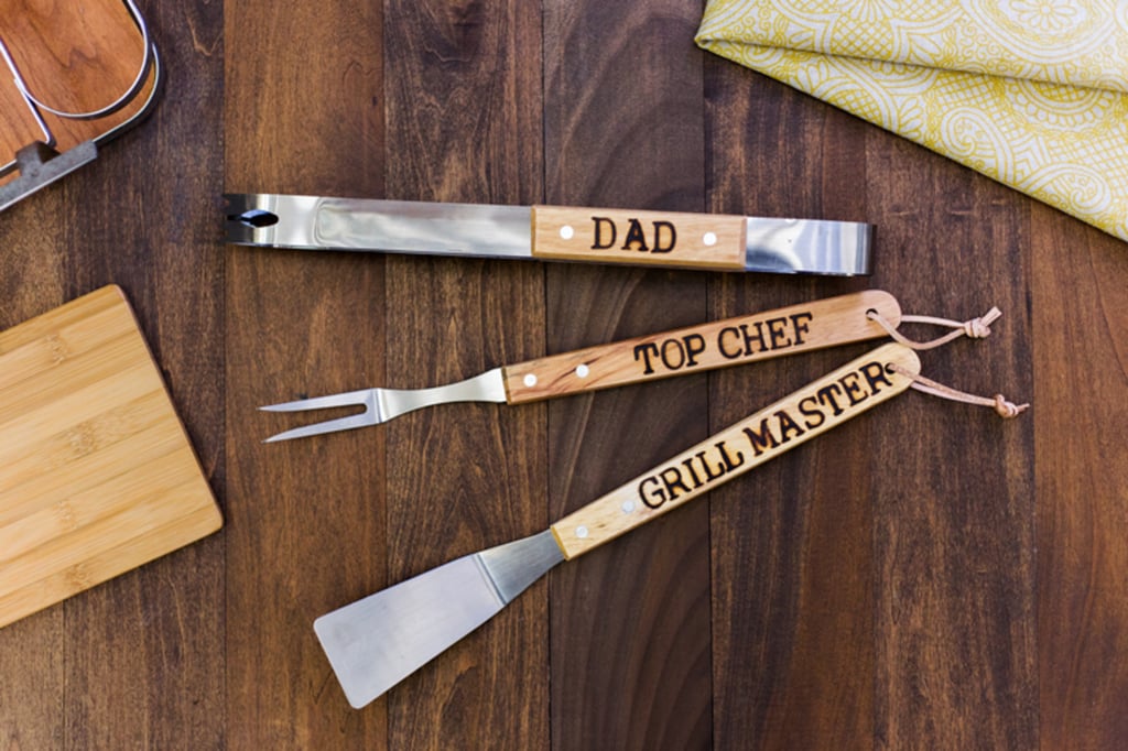DIY branded BBQ tool set