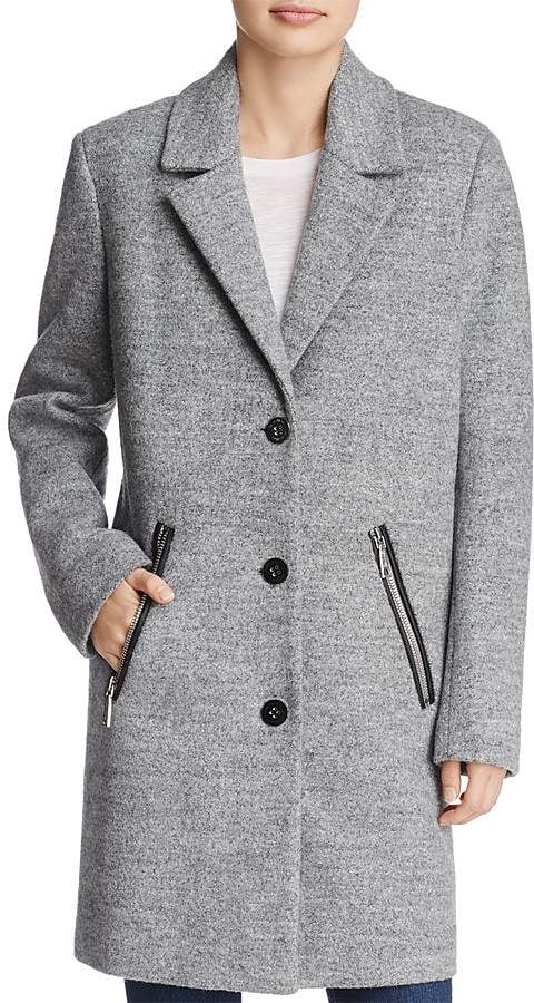 Calvin Klein Bouclé Coat