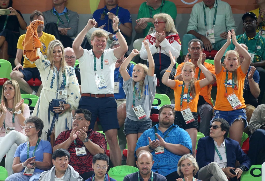 Queen Maxima's Vita Kin Dress at the Olympics August 2016