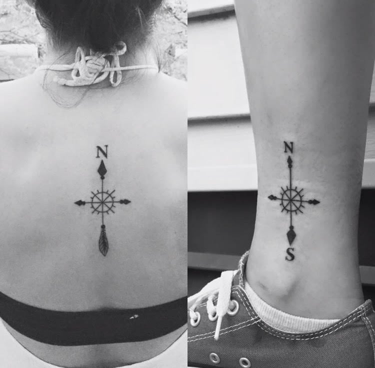 15 Cutesy Best Friend Tattoo Ideas That Send A Spectacular Message |  Matching couple tattoos, Friend tattoos, Couple tattoos unique