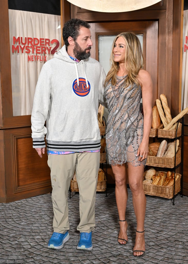 Jennifer Aniston's Sheer Dress at Murder Mystery 2 Premiere