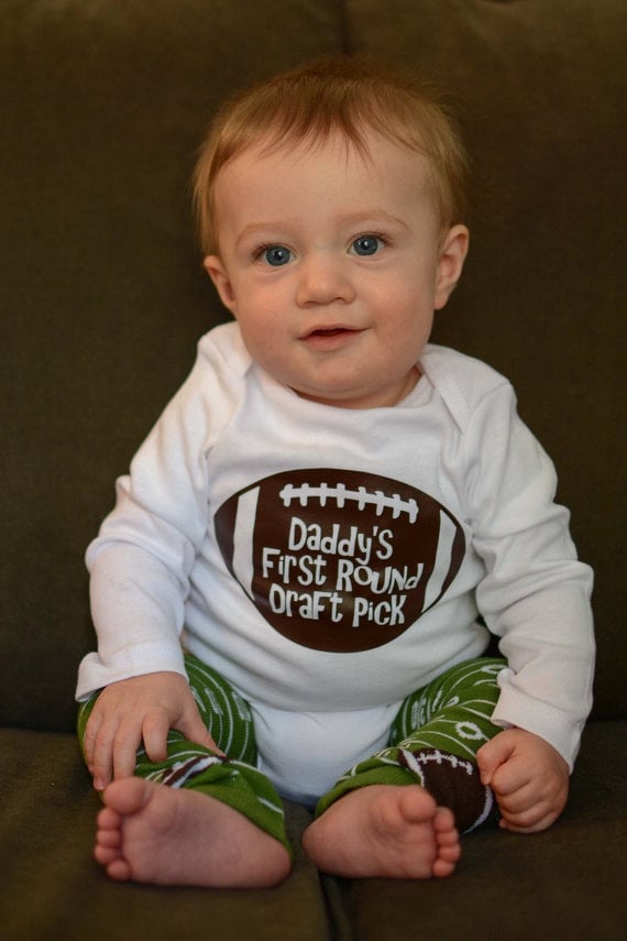 Super Bowl Onesies For Baby POPSUGAR Moms