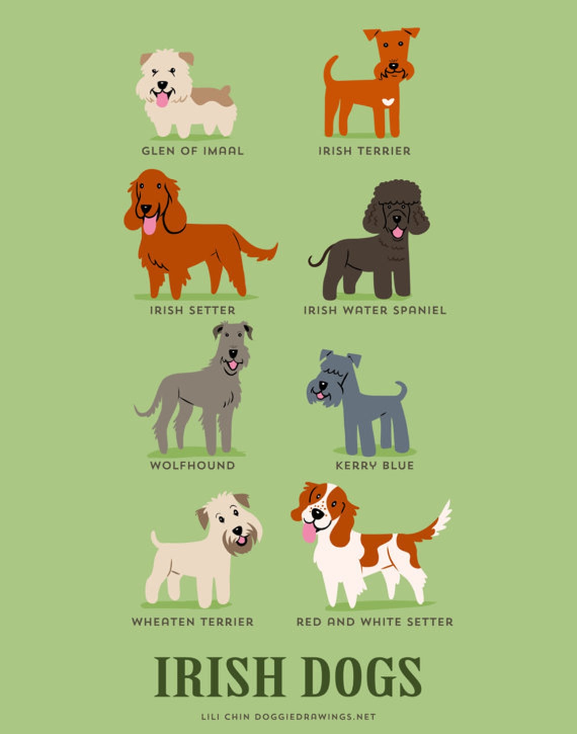 Dogs of the World Art Prints | PS Pets
