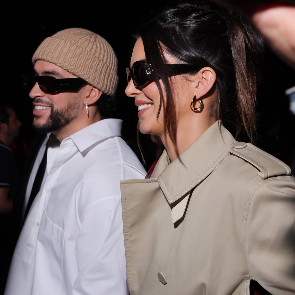 Kendall Jenner and Bad Bunny Make an Appearance at Milan Fashion Week