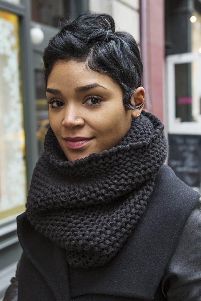 New York Winter Beauty Street Style
