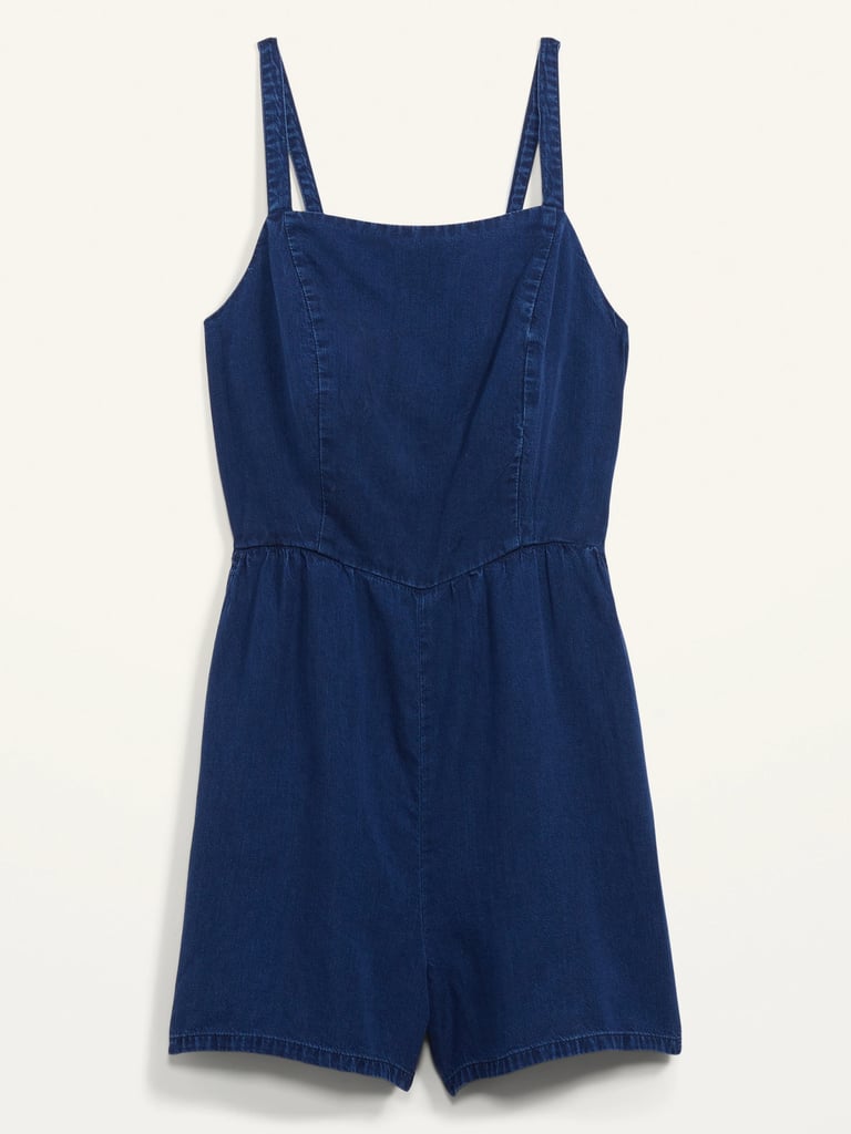 Old Navy Chambray Cami Romper