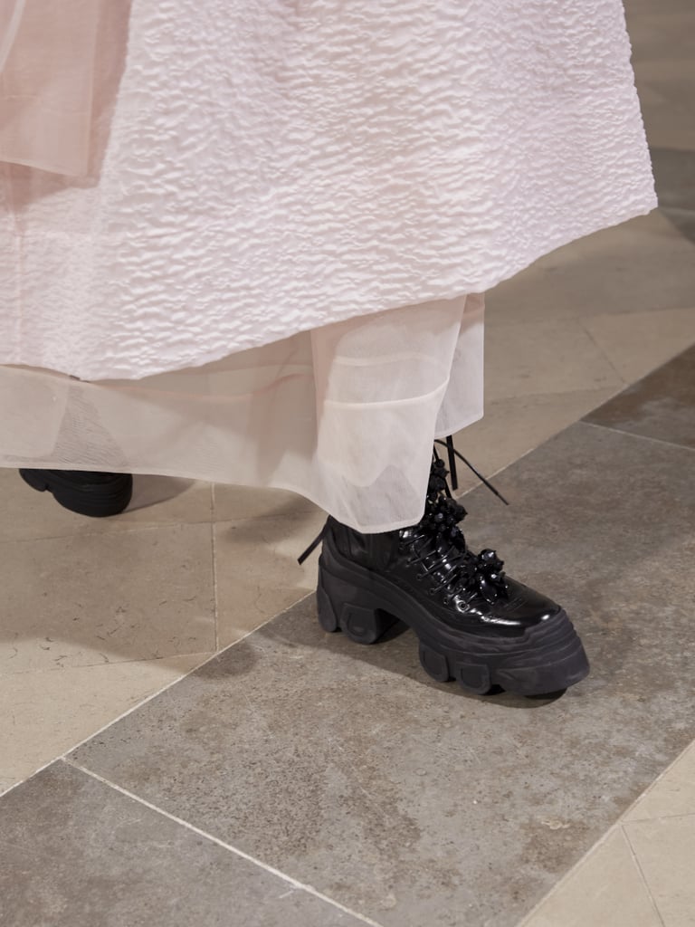 Simone Rocha Autumn 2021 Features Patchwork and Regencycore