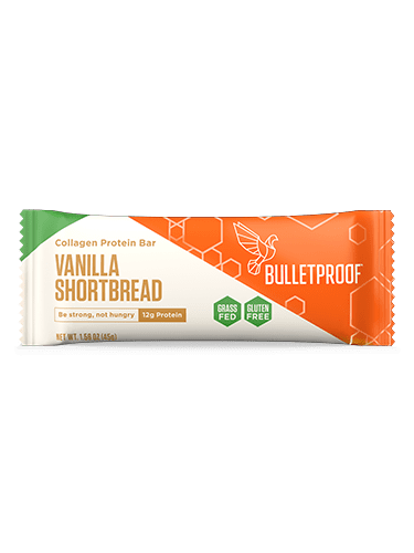 Bulletproof Vanilla Shortbread Collagen Protein Bar