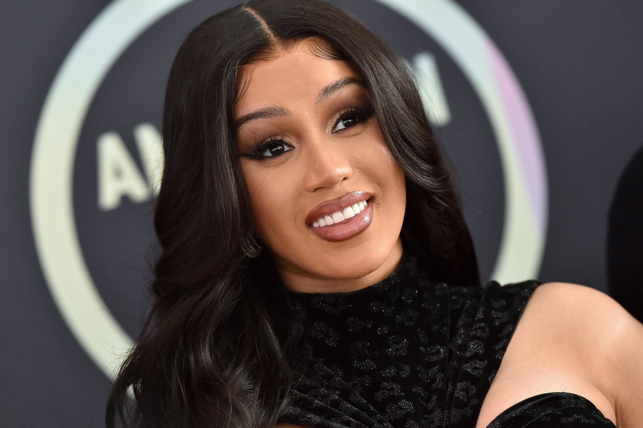 LOS ANGELES, CALIFORNIA - NOVEMBER 19: Cardi B attends the 2021 American Music Awards Red Carpet Roll-Out with host Cardi B at L.A. LIVE on November 19, 2021 in Los Angeles, California. (Photo by Axelle/Bauer-Griffin/FilmMagic)