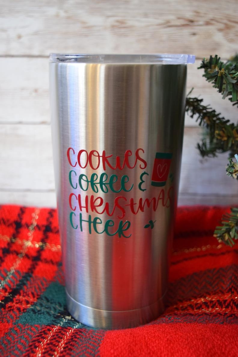 Tumbler Merry Christmas Coffee Elf – Kahikinakreations