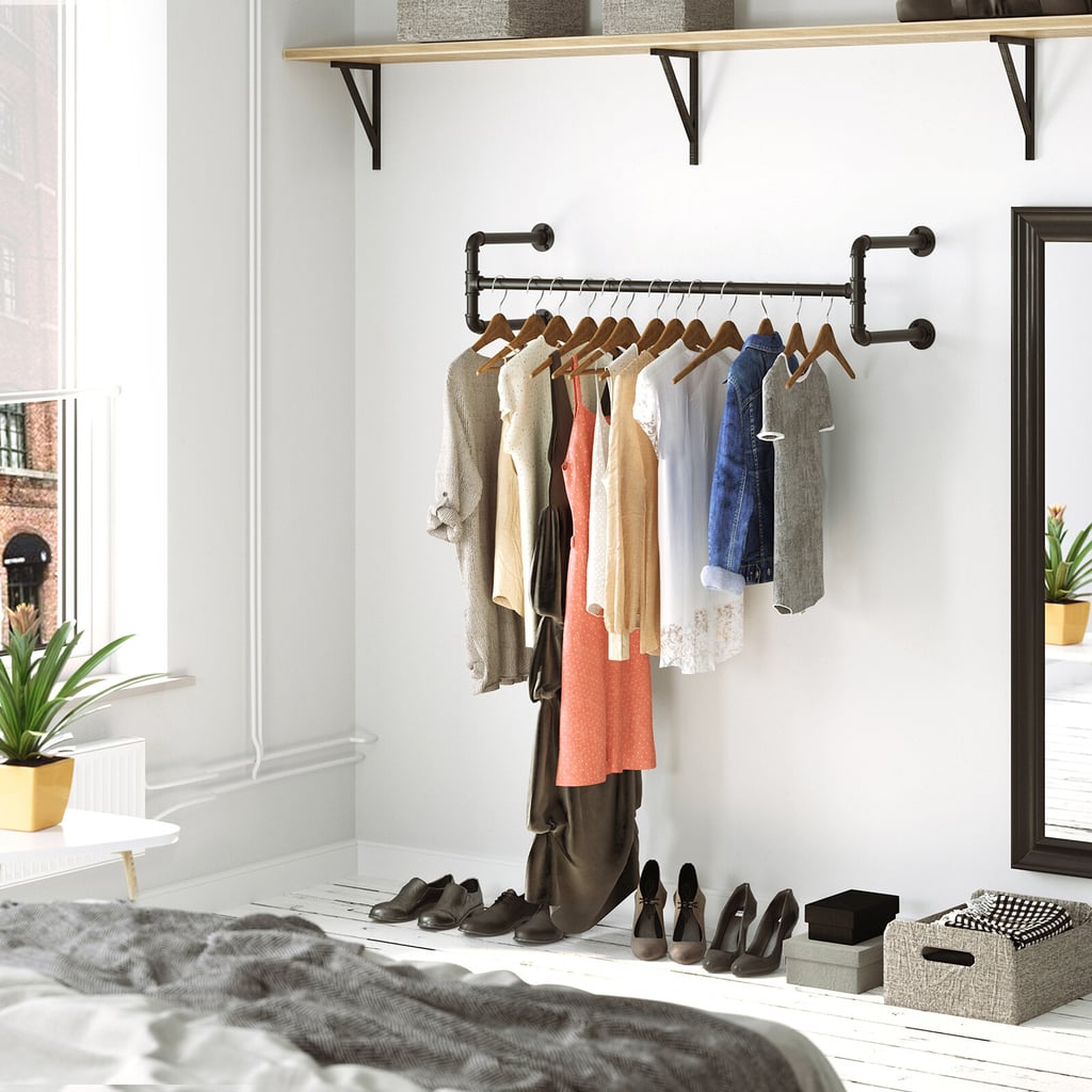 Merrilee W Wall-Mounted Clothes Rack