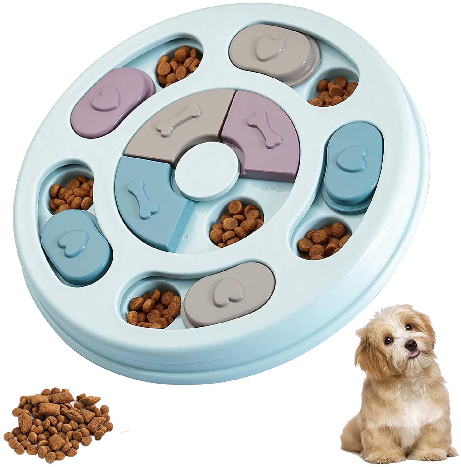 NULYOO Dog Puzzle Toy - Blue, These 15 Interactive Toys Will Keep Your Dog  Pleasantly Puzzled